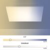 Leuchten Direkt CANVAS Panel LED Weiß, 1-flammig, Fernbedienung