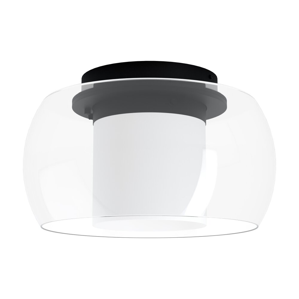 Eglo BRIAGLIA Deckenleuchte LED Schwarz, 1-flammig, Farbwechsler main product photo