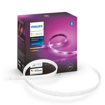 Philips Hue Ambiance White & Color Lightstrip Plus Basis-Set LED, 1-flammig, Farbwechsler