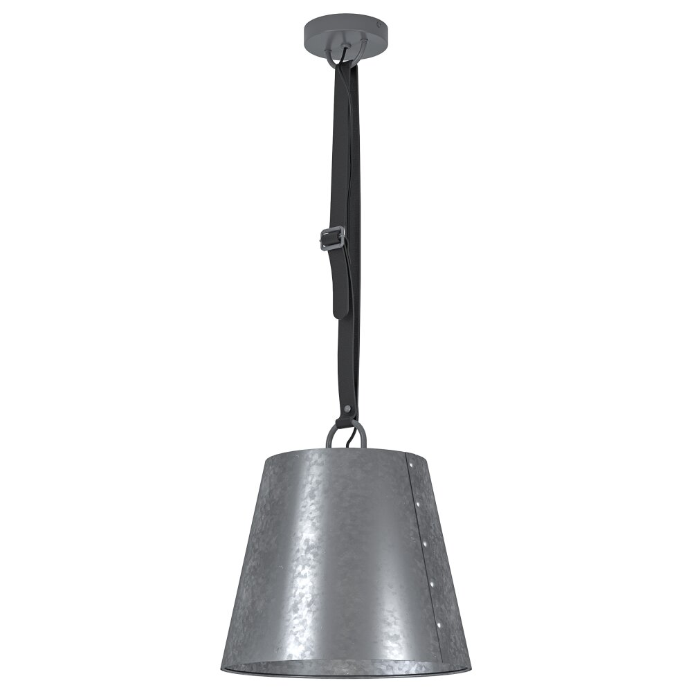 Eglo CHERTSEY Hängeleuchte Schwarz, 1-flammig main product photo