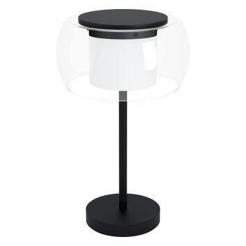 Eglo BRIAGLIA Tischleuchte LED Schwarz, 1-flammig, Farbwechsler