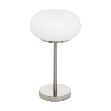 Eglo OPTICA Tischleuchte LED Nickel-Matt, 1-flammig, Farbwechsler