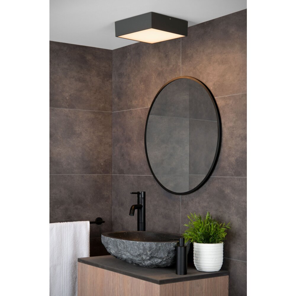 Lucide ROXANE Deckenleuchte LED Anthrazit, 1-flammig main product photo