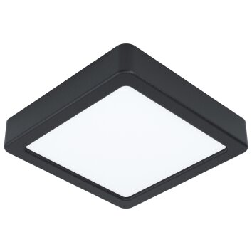 Eglo FUEVA Einbauleuchte LED Schwarz, 1-flammig