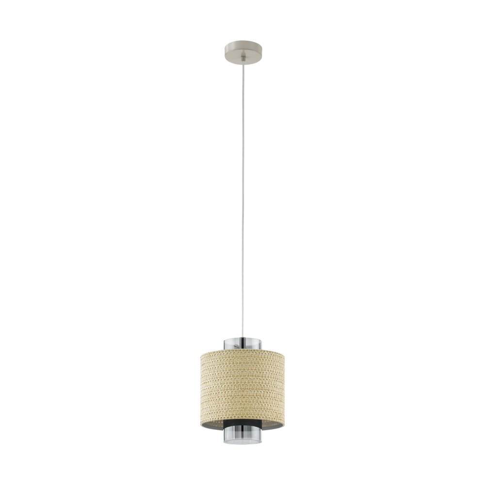 Eglo MEDIOUNA Hängeleuchte Cremefarben, 1-flammig main product photo