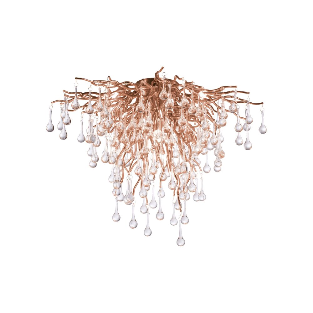Paul Neuhaus ICICLE Deckenleuchte Altmessing, 9-flammig main product photo