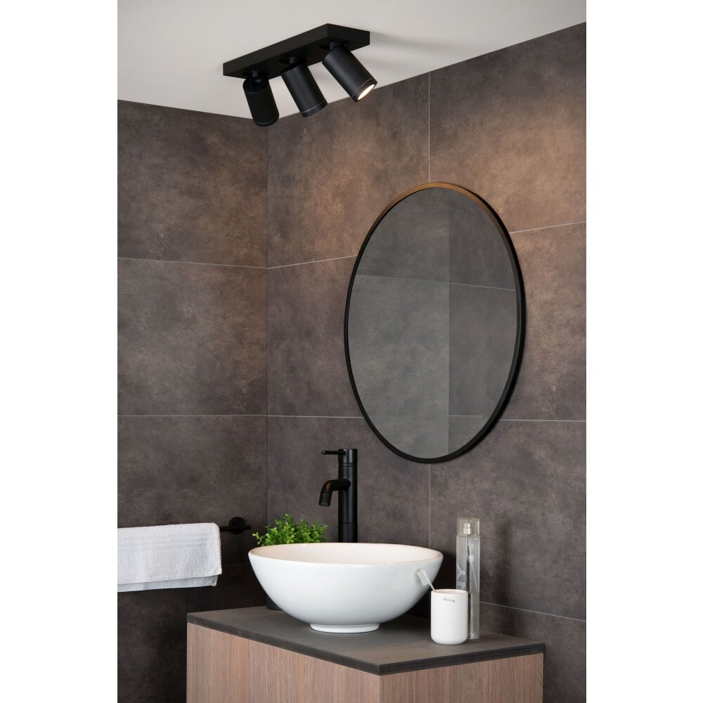 Lucide TAYLOR Deckenstrahler LED Schwarz, 3-flammig main product photo