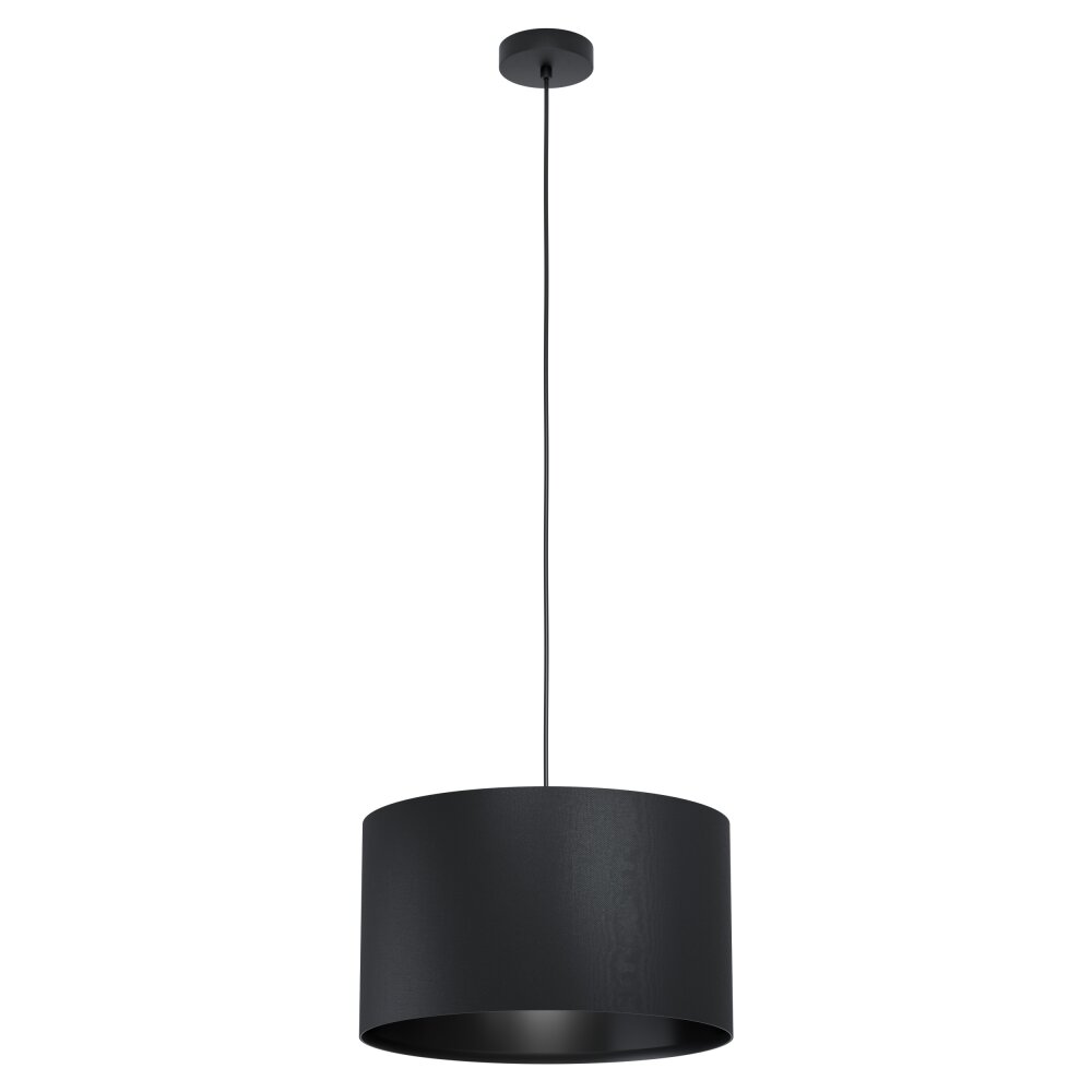 Eglo MASERLO Hängeleuchte Schwarz, 1-flammig main product photo