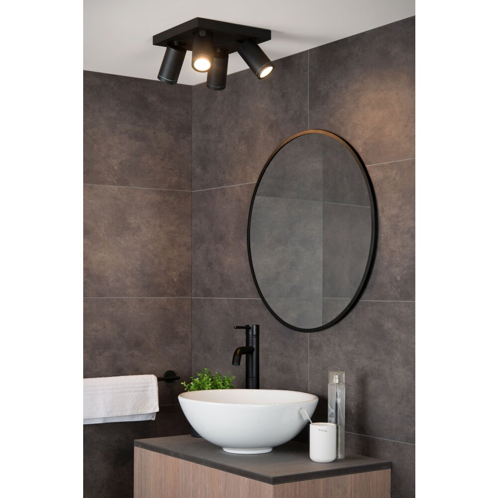 Lucide TAYLOR Deckenstrahler LED Schwarz, 4-flammig main product photo