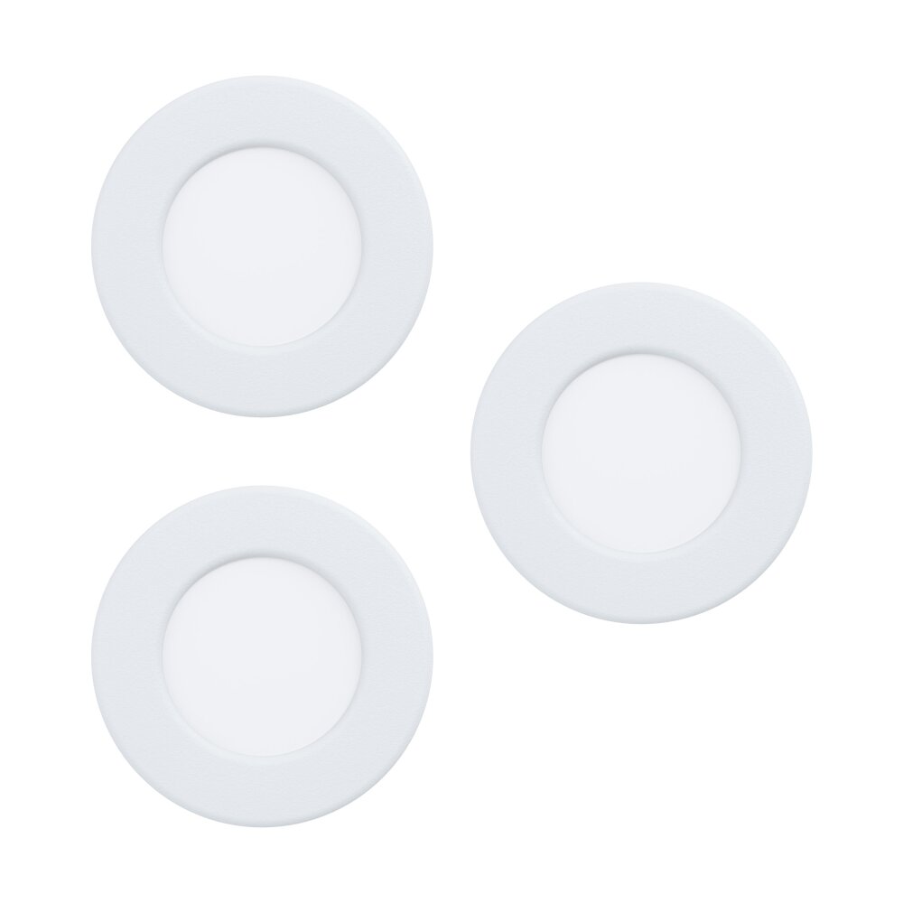 Eglo FUEVA Einbauleuchte LED Weiß, 3-flammig main product photo