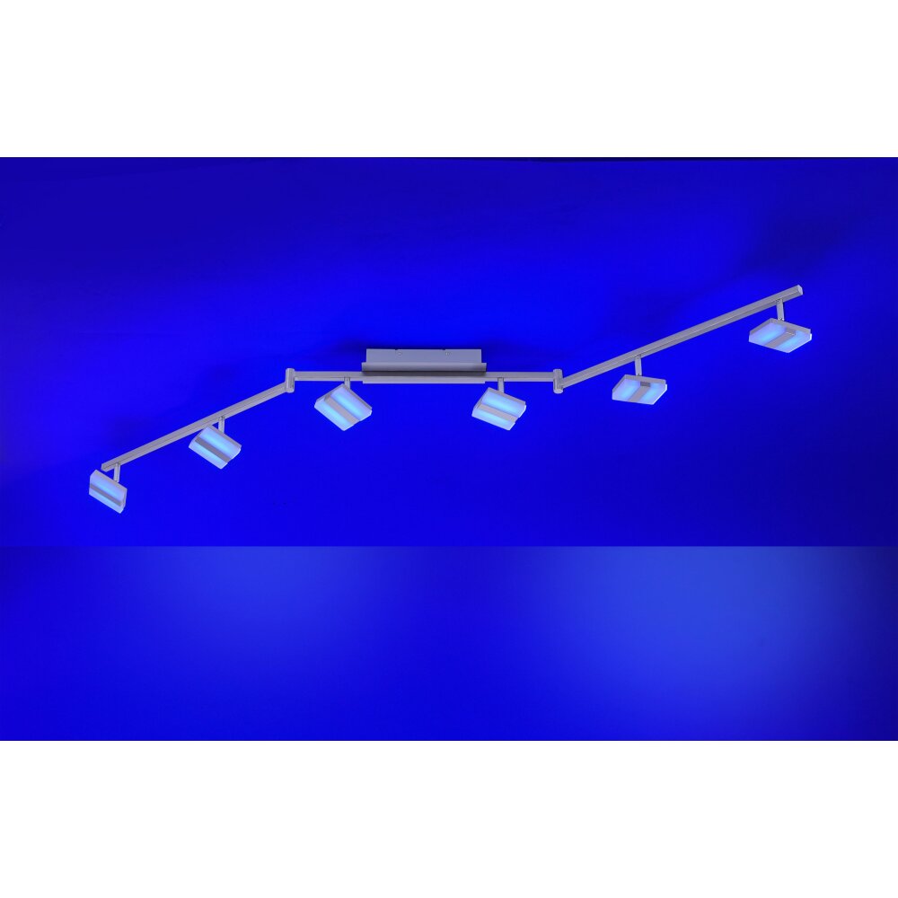 Leuchten Direkt SABI Deckenleuchte LED Nickel-Matt 12086-55 | Deckenlampen