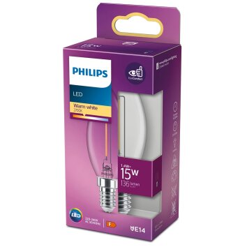 Philips LED E14 1,4 Watt 2700 Kelvin 136 Lumen