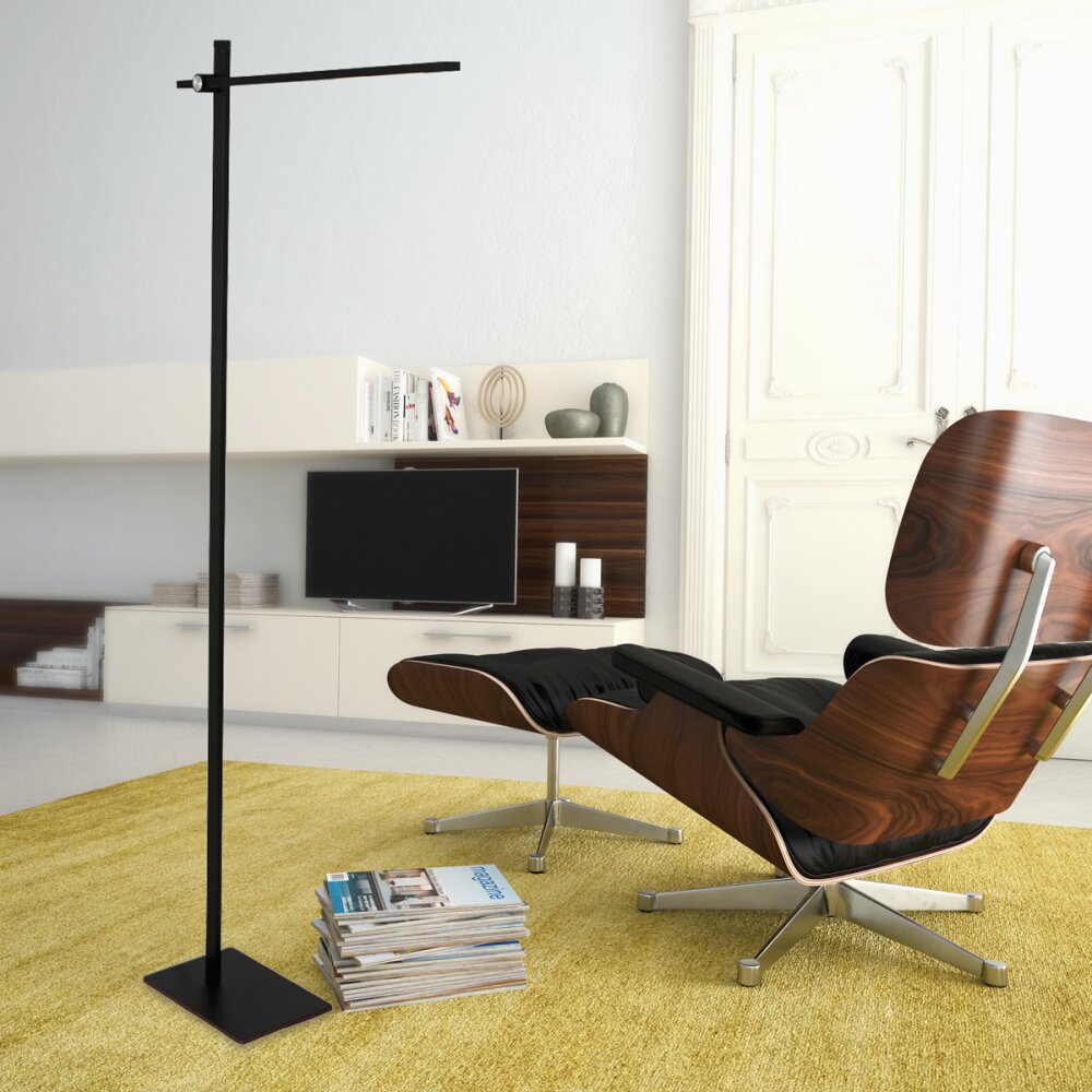 Steinhauer Stekk Stehleuchte LED Schwarz, Weiß, 1-flammig main product photo