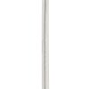Steinhauer Tallerken Pendelleuchte LED Edelstahl, Weiß, 1-flammig