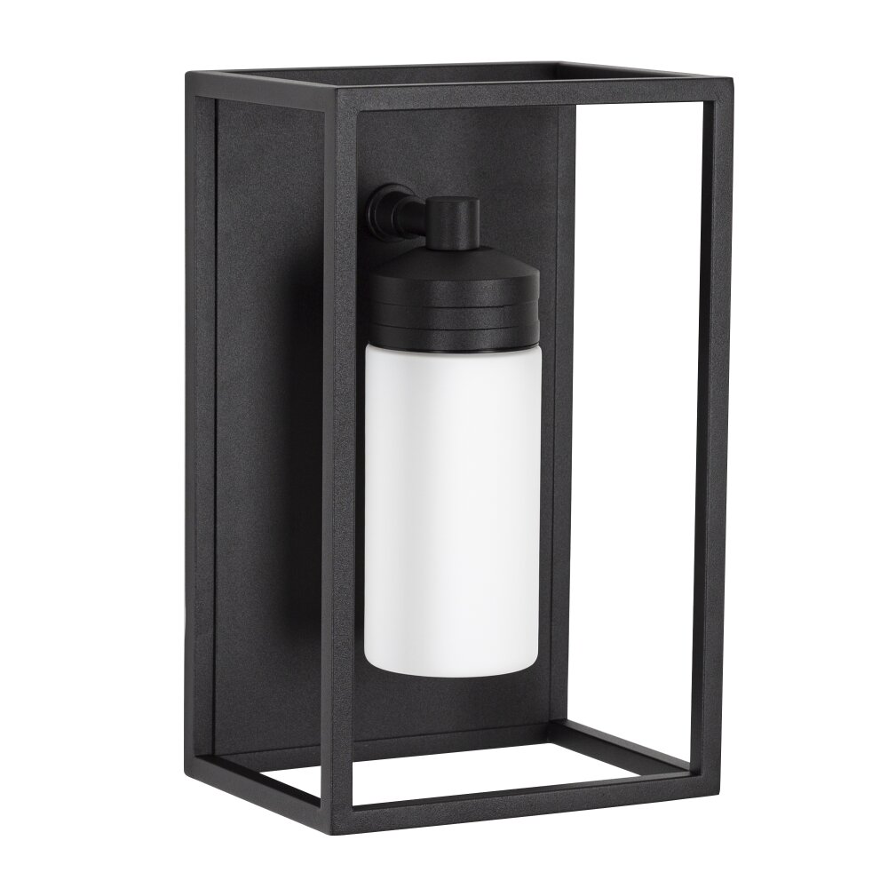 KS Verlichting Hudson Außenwandleuchte Schwarz, 1-flammig main product photo