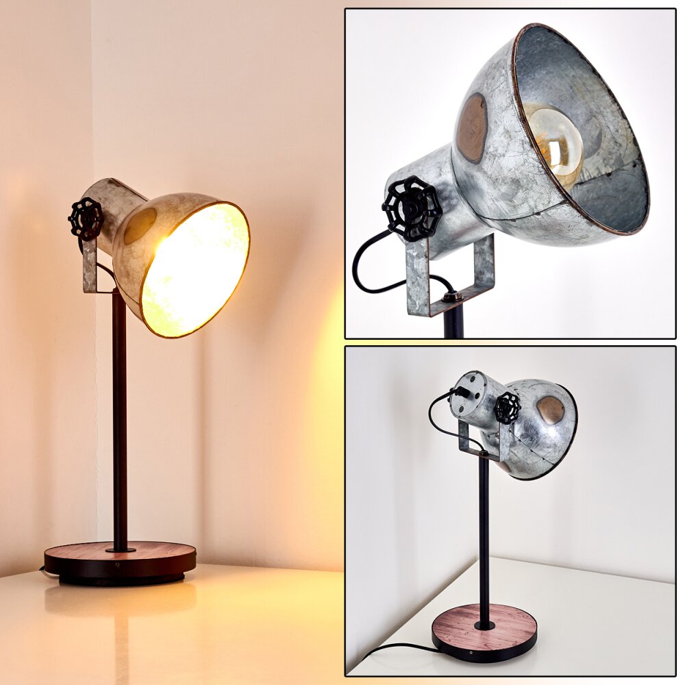 Hora Tischleuchte Schwarz, 1-flammig main product photo