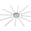 Paul Neuhaus Q-SUNSHINE Deckenleuchte LED Aluminium, 12-flammig, Fernbedienung
