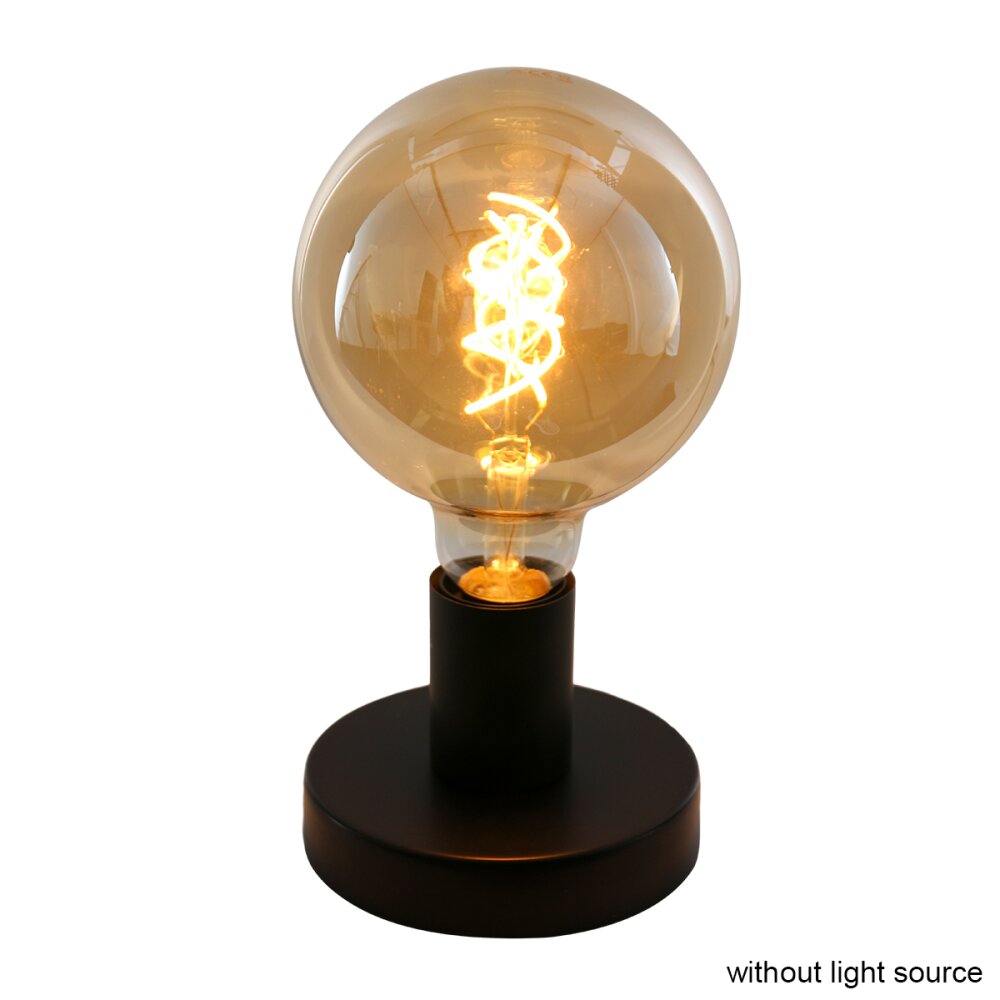 Steinhauer Minimalics Tischleuchte Schwarz, 1-flammig main product photo
