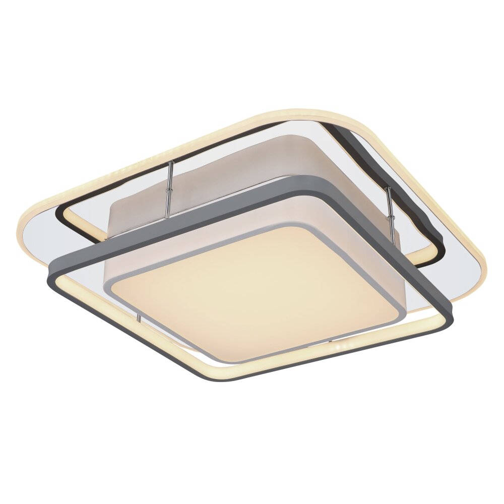 Globo LEOLA Deckenleuchte LED Weiß, 1-flammig main product photo