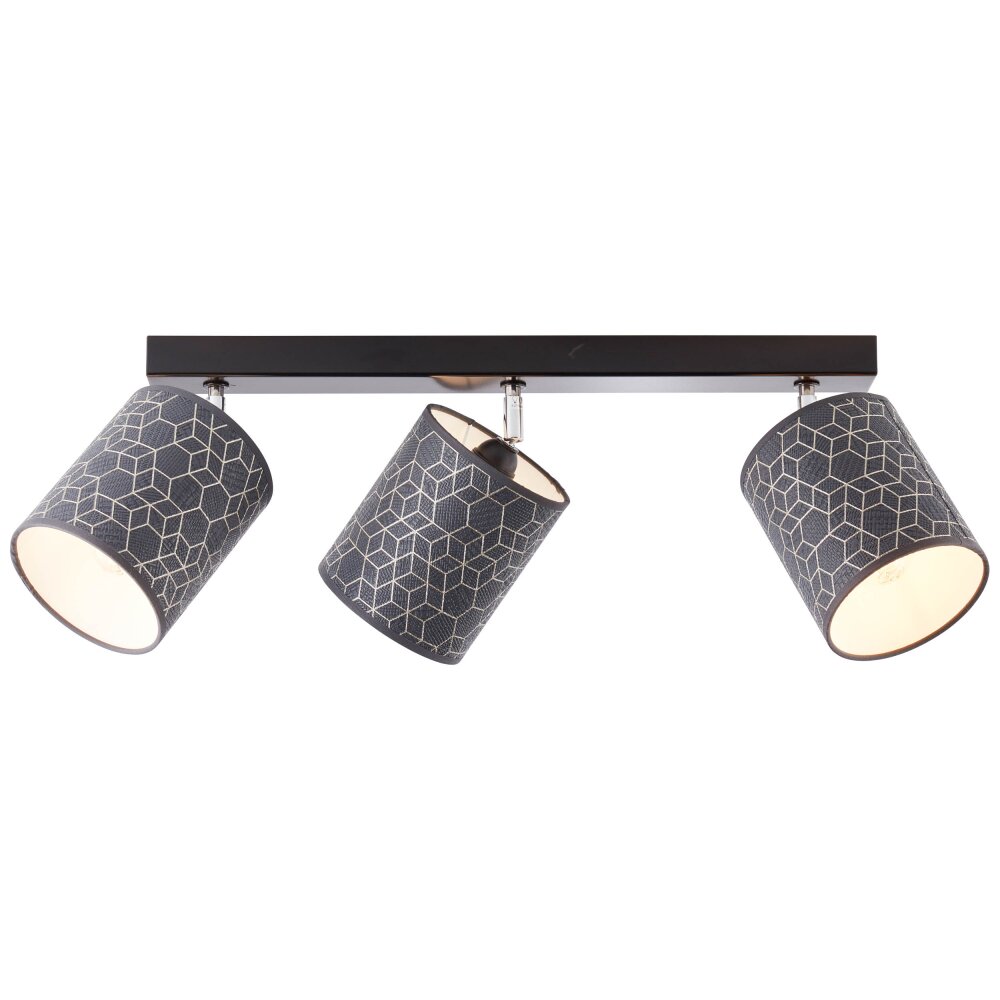 Brilliant Galance Strahler Schwarz, 3-flammig main product photo
