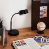 Pineda Tischleuchte LED Chrom, Schwarz, 1-flammig