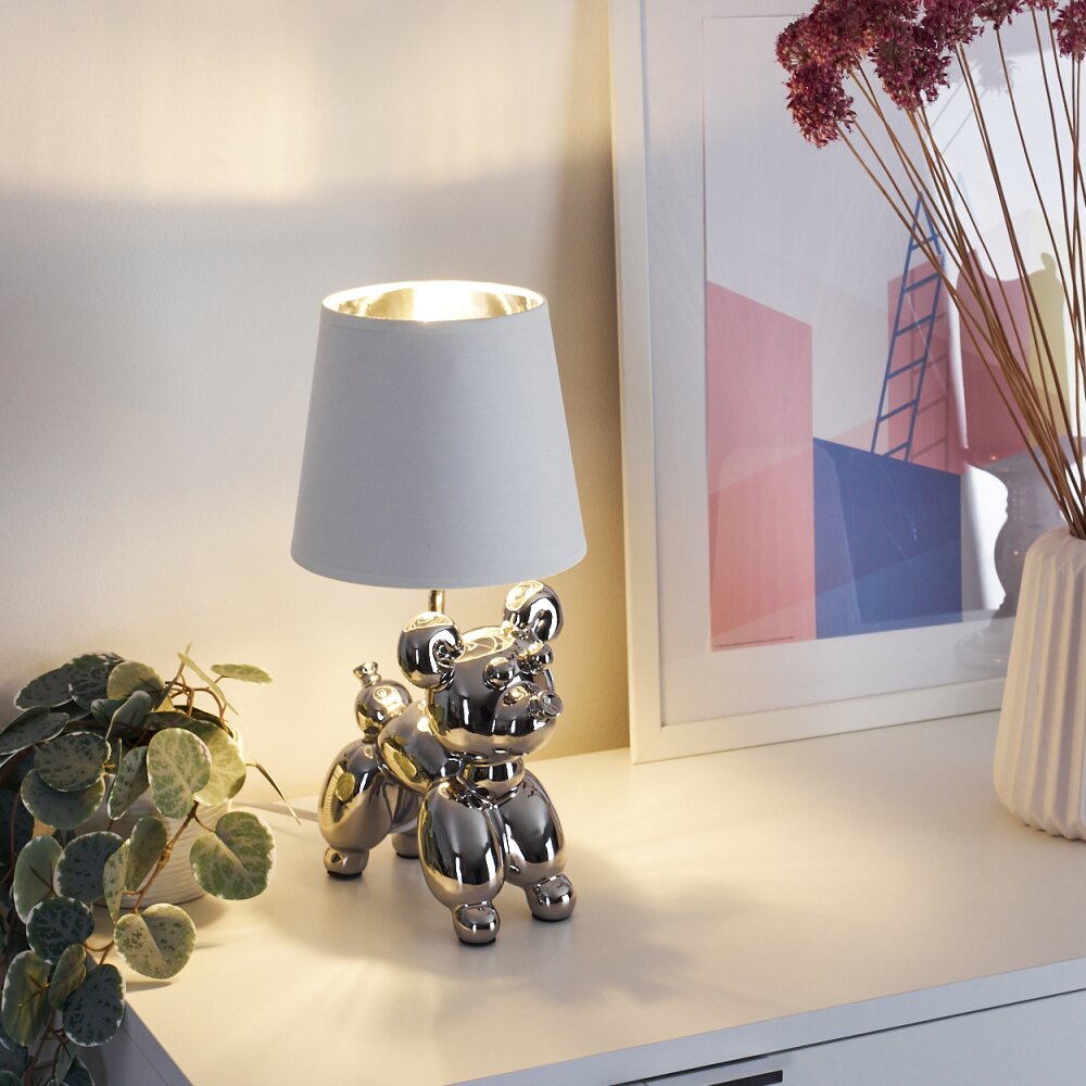 Inupal Tischleuchte Silber, 1-flammig main product photo