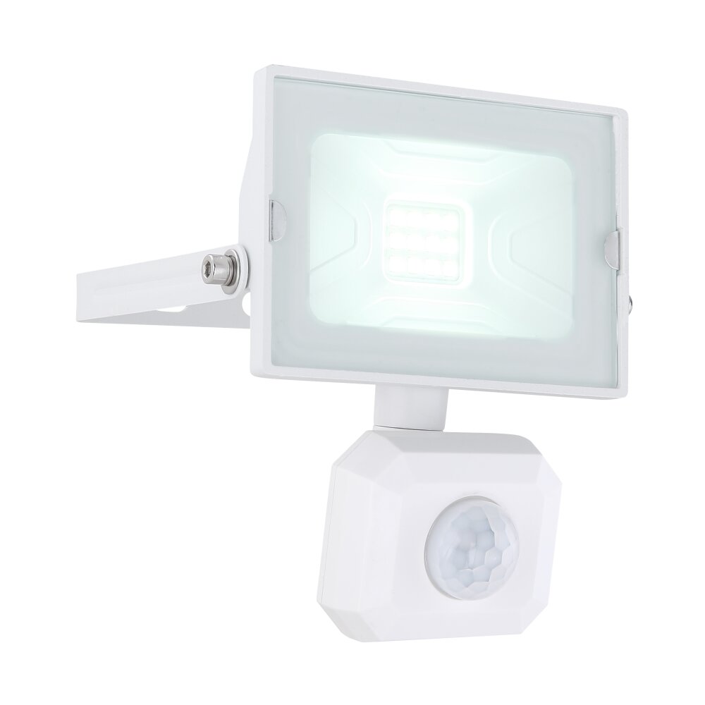 Globo HELGA Gartenstrahler LED Weiß, 1-flammig, Bewegungsmelder main product photo