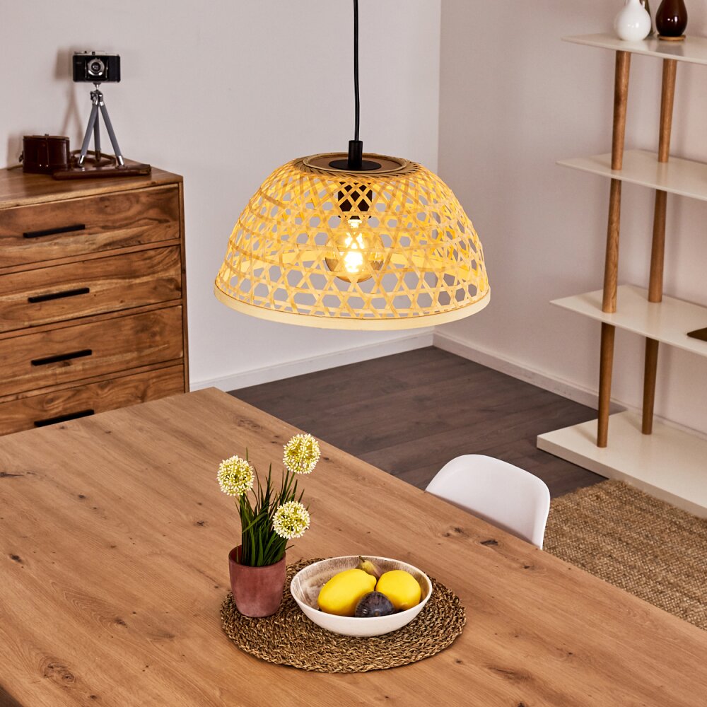 Flansum Hängeleuchte Schwarz, 1-flammig main product photo