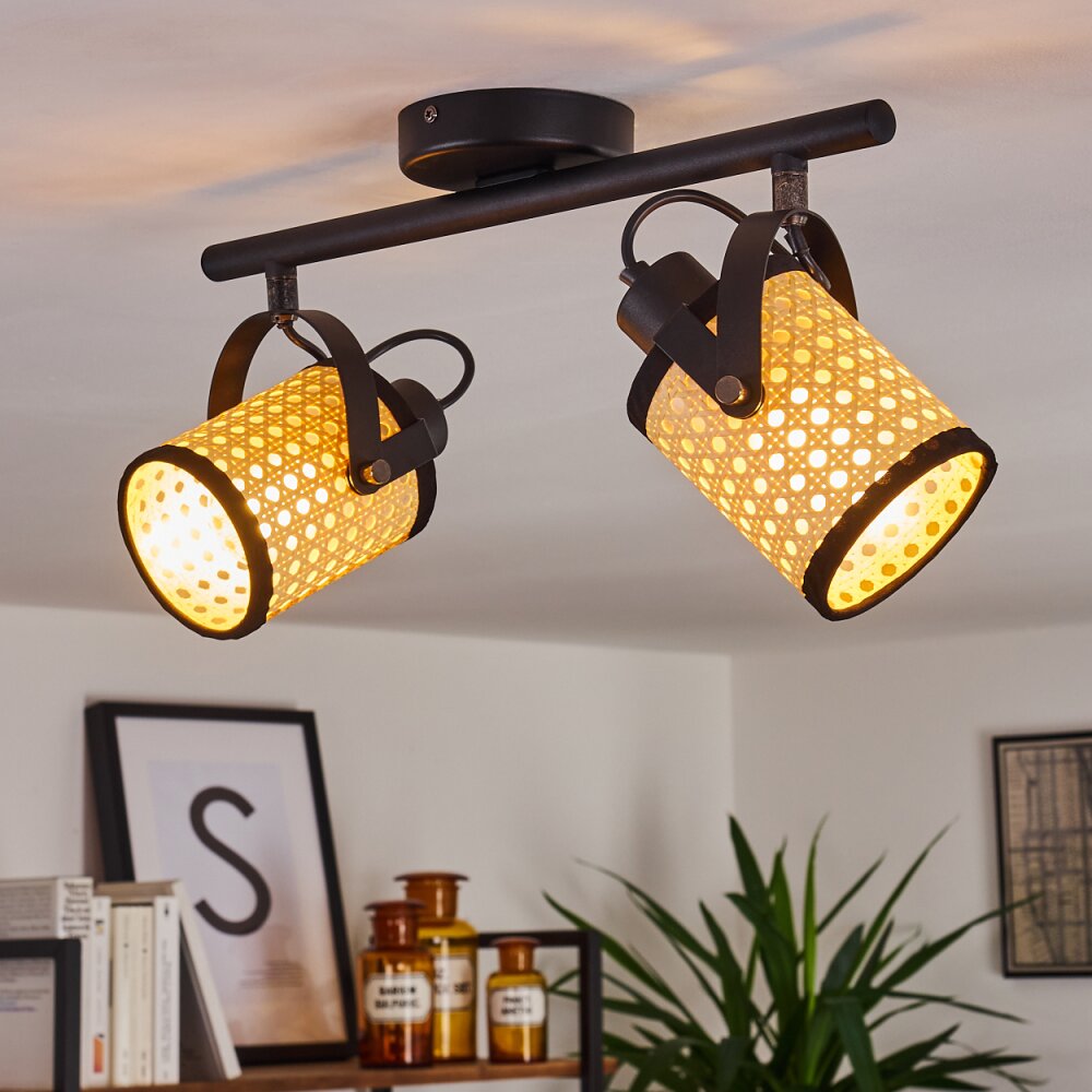 Broekerhaven Deckenleuchte Schwarz, 2-flammig main product photo
