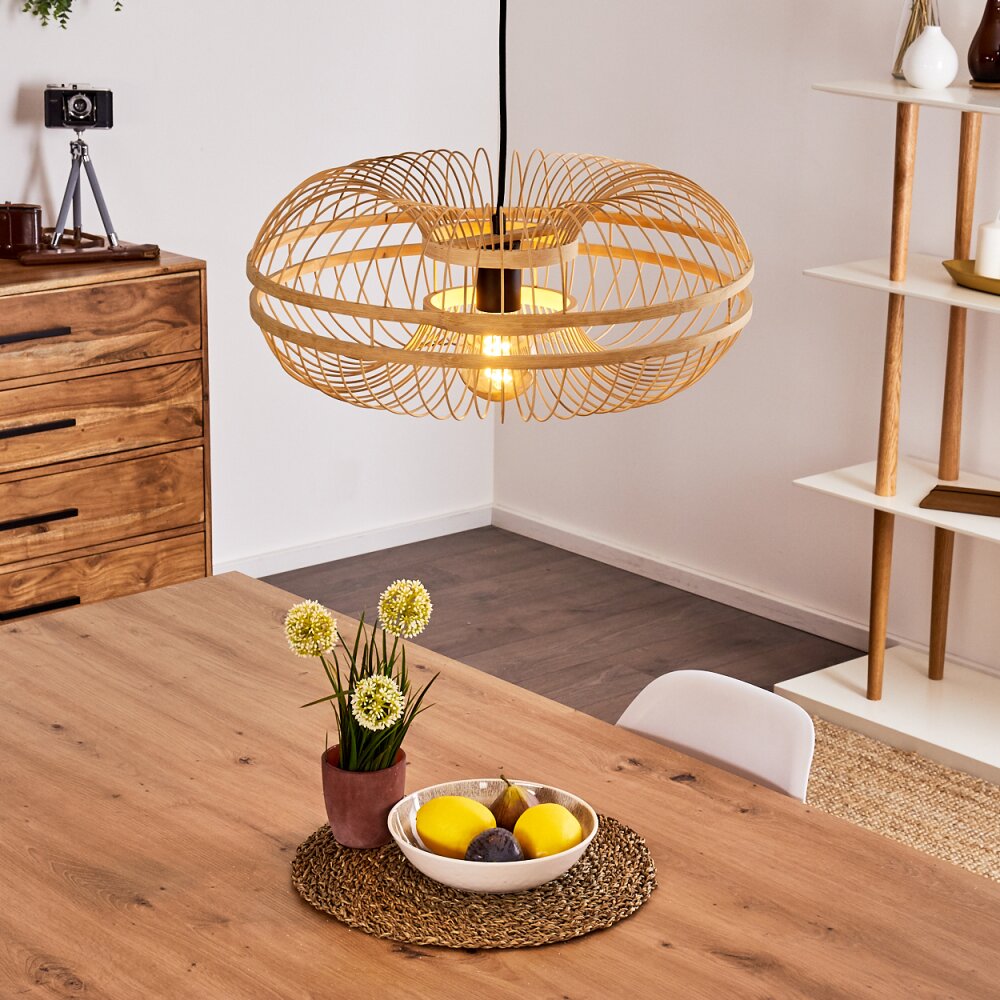 Ellekom Pendelleuchte Schwarz, 1-flammig main product photo