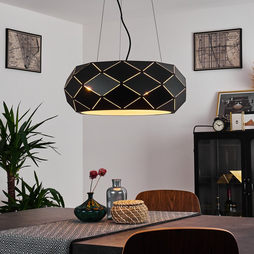 Shouver Hängeleuchte Schwarz, 3-flammig main product photo