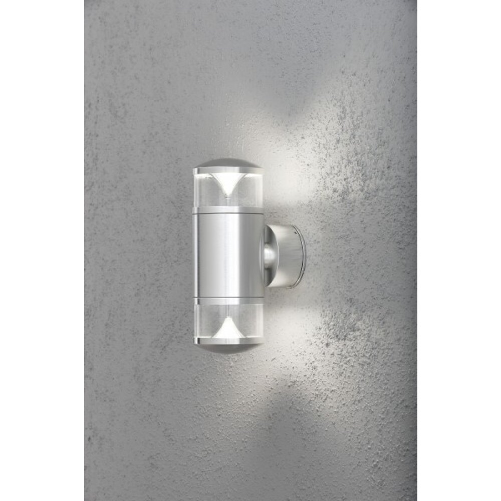 Konstsmide Monza Wandleuchte Aluminium main product photo