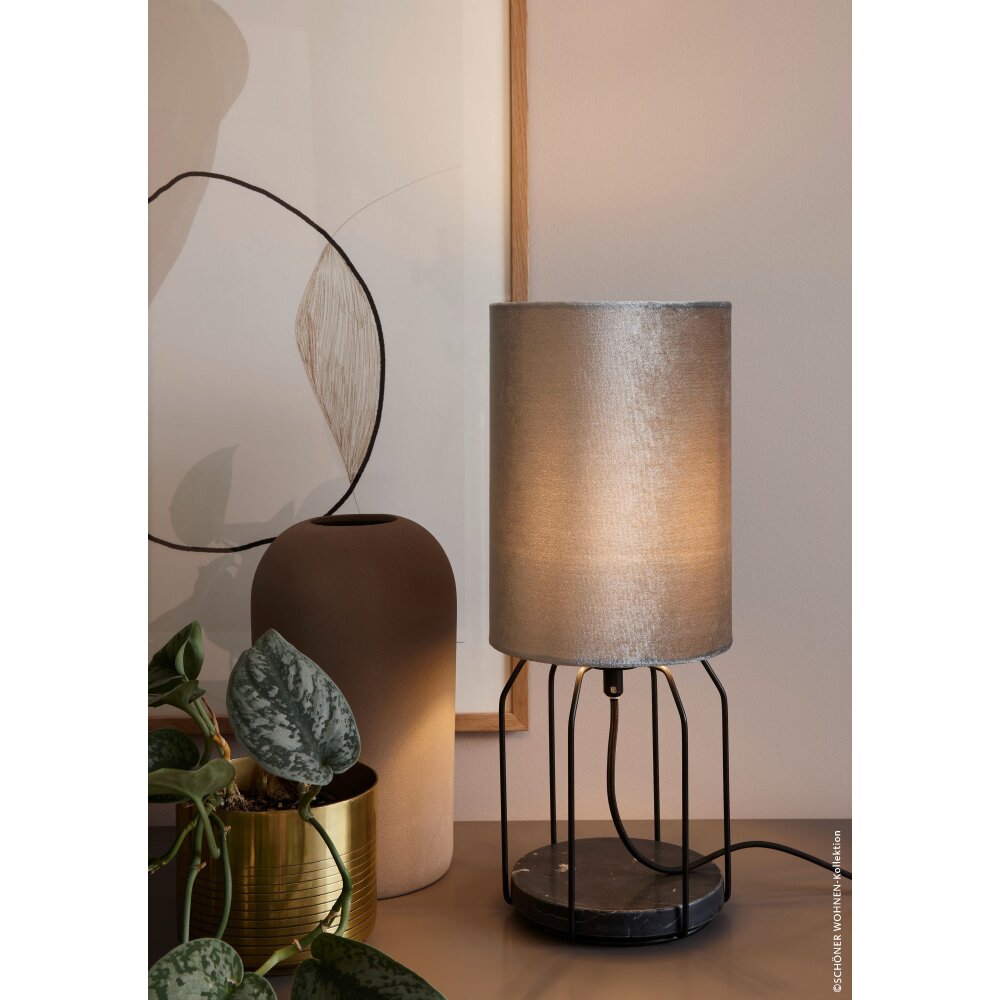 SCHÖNER WOHNEN-Kollektion Tischleuchte GRACE Schwarz, 1-flammig main product photo