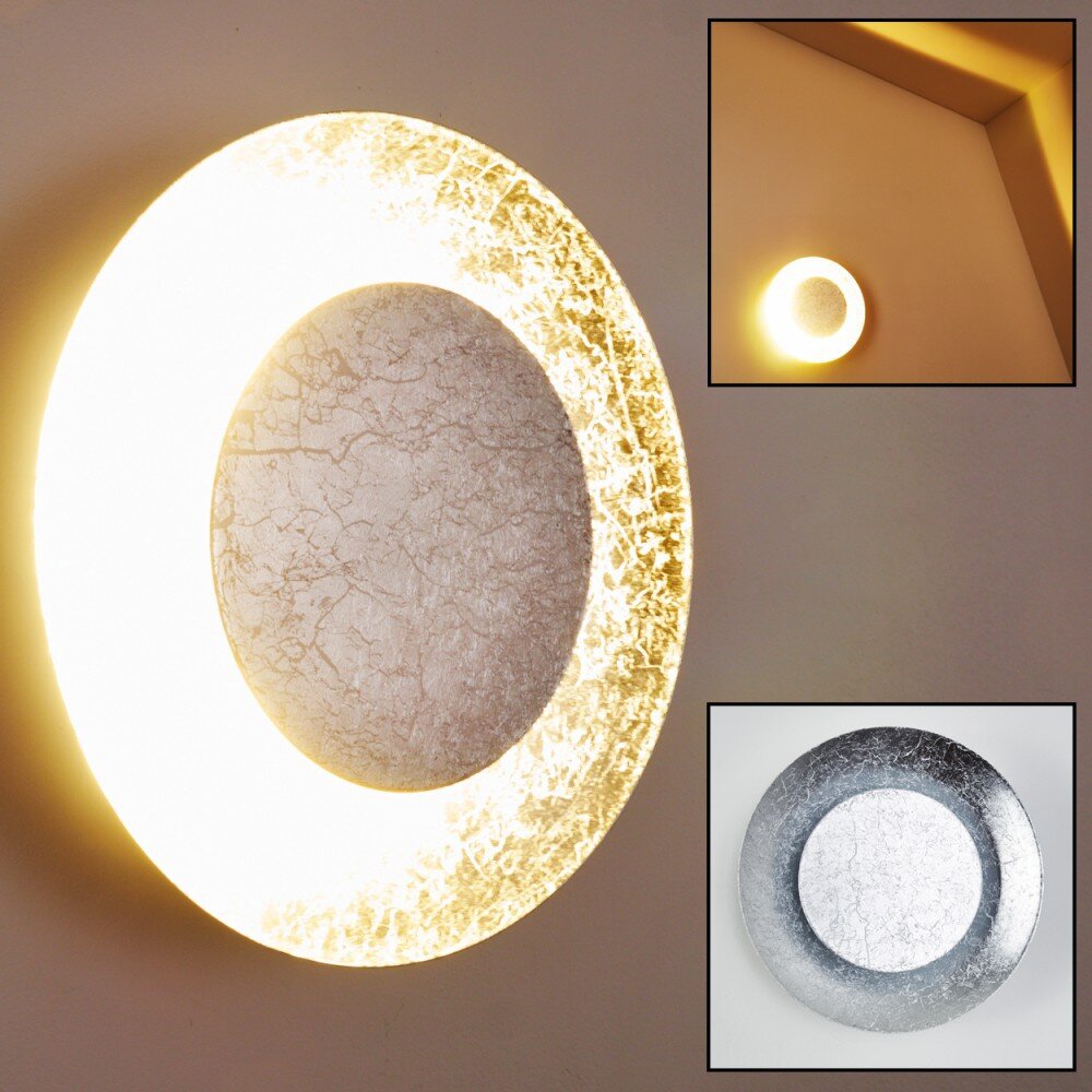 Merlo Wandleuchte LED Silber, 1-flammig main product photo