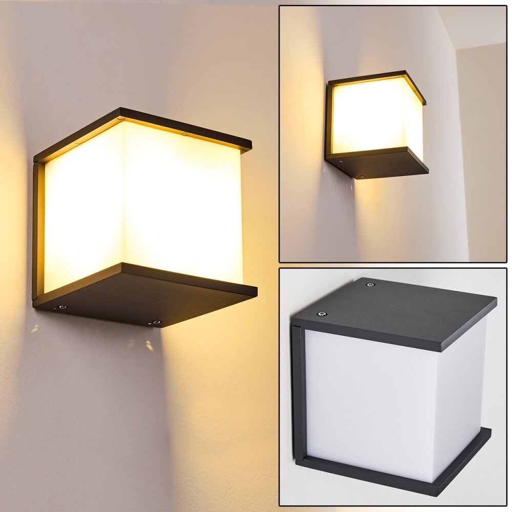 Ebba Außenwandleuchte Anthrazit, 1-flammig main product photo