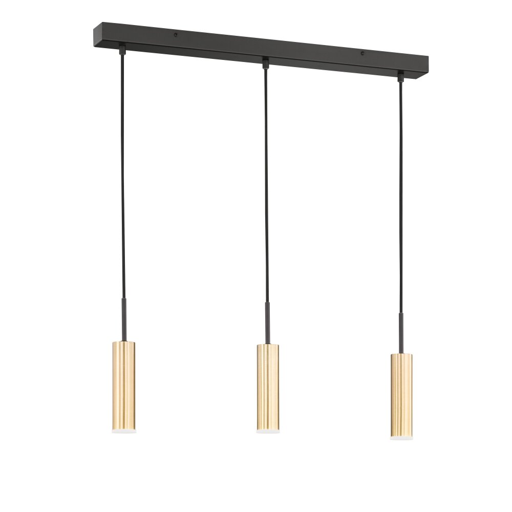 SCHÖNER WOHNEN-Kollektion STINA Pendelleuchte LED Schwarz, 3-flammig main product photo