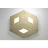 Bopp Leuchten BOX COMFORT Wandleuchte LED Gold, 3-flammig