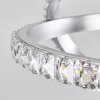 Saginaw Deckenleuchte LED Nickel-Matt, 1-flammig, Fernbedienung, Farbwechsler