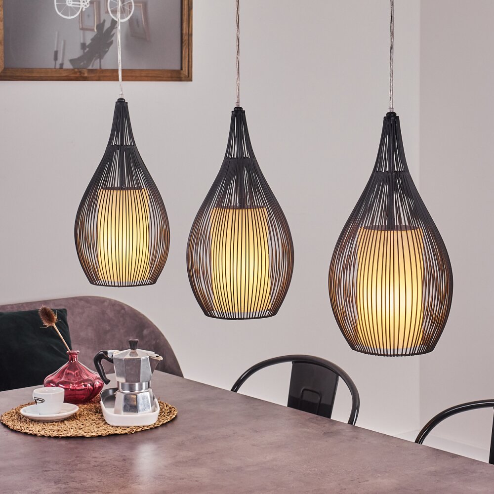 Chipoc Hängeleuchte Schwarz, 3-flammig main product photo