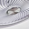 Nagoya Deckenventilator LED Weiß, 1-flammig, Fernbedienung