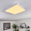 Buenaventura LED Panel Weiß, 1-flammig, Fernbedienung