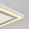 Salamo LED Panel Weiß, 2-flammig, Fernbedienung