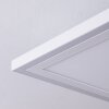 Salamo LED Panel Weiß, 2-flammig, Fernbedienung