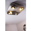 Granada Deckenleuchte LED Nickel-Matt, 4-flammig
