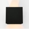 Steinhauer Logan Außenwandleuchte LED Schwarz, 1-flammig