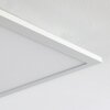Turbala  LED Panel Weiß, 1-flammig, Fernbedienung, Farbwechsler