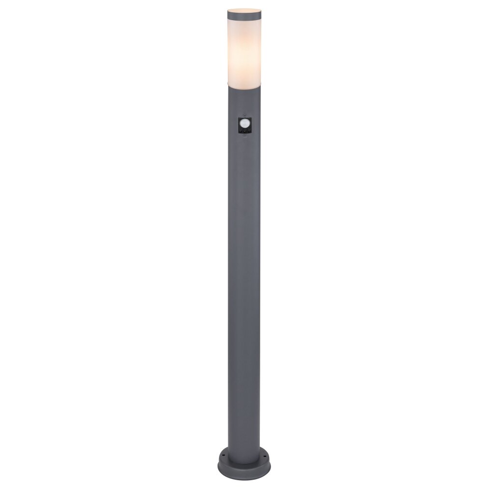 Globo BOSTON Wegeleuchte Anthrazit, 1-flammig, Bewegungsmelder main product photo