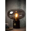 Lucide CHARLIZE Tischlampe Grau, 1-flammig