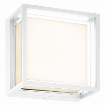 Mantra CHAMONIX Außendeckenleuchte LED Weiß, 1-flammig