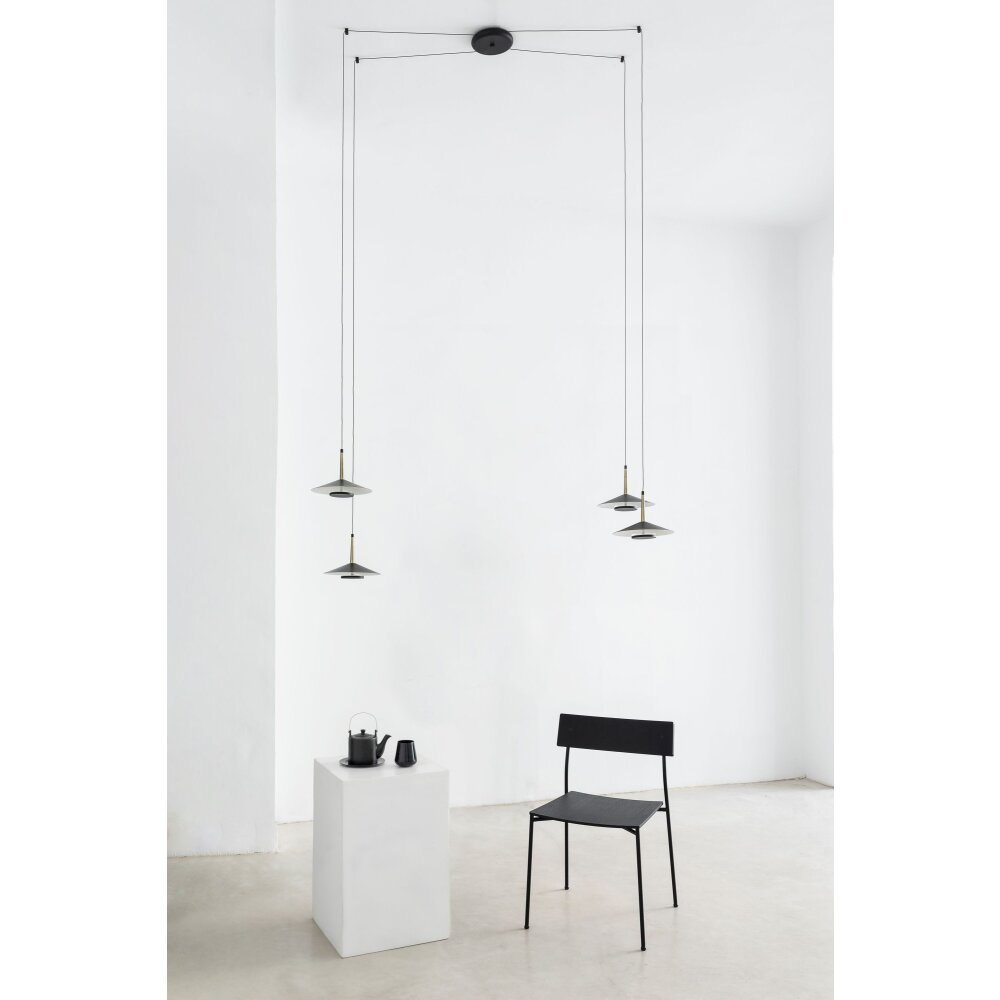 Mantra ORION Hängeleuchte LED Messing, Schwarz, 1-flammig main product photo